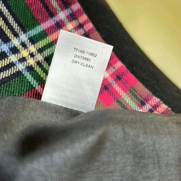 Pendleton Women’s Red Plaid 100% Wool Lined Jacket Coat Shirt Size 8 - Picture 13 of 14